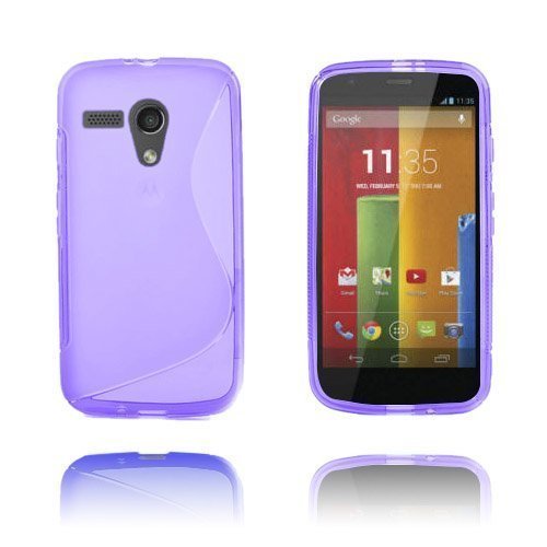 S-Line Purppura Motorola Moto G Suojakuori