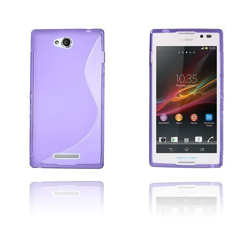 S-Line Purppura Sony Xperia C Suojakuori