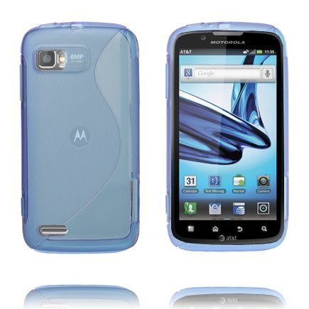 S-Line Sininen Motorola Atrix 2 Suojakuori