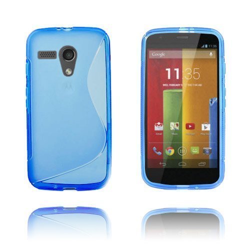 S-Line Sininen Motorola Moto G Suojakuori