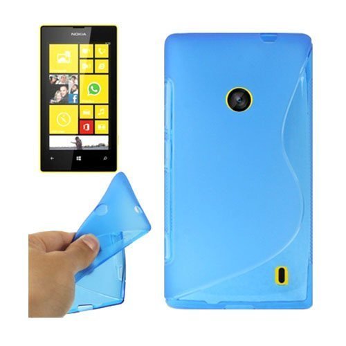 S-Line Sininen Nokia Lumia 520 Suojakuori
