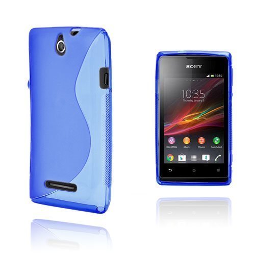 S-Line Sininen Sony Xperia E Suojakuori