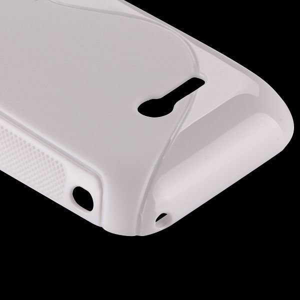 S-Line Solid Valkoinen Sony Xperia Tipo Suojakuori