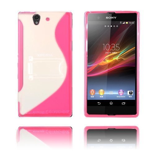 S-Line Stand Pinkki Sony Xperia Z Suojakuori