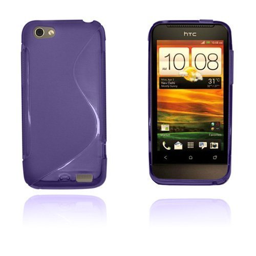 S-Line Transparent Violetti Htc One V Kuoret