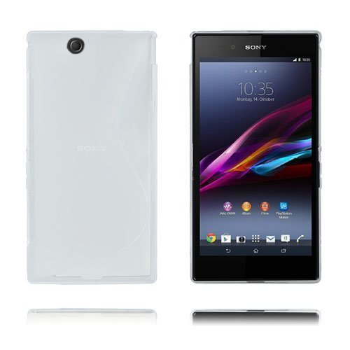 S-Line Valkoinen Sony Xperia Z Ultra Suojakuori