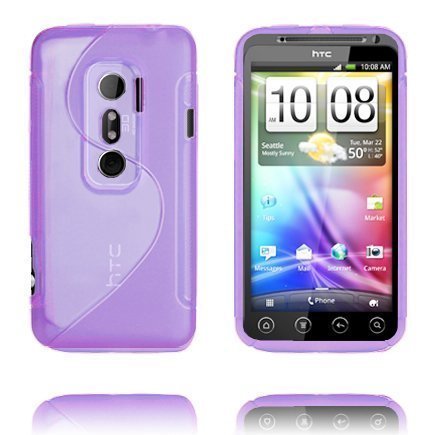 S-Line Violetti Htc Evo 3d Suojakuori