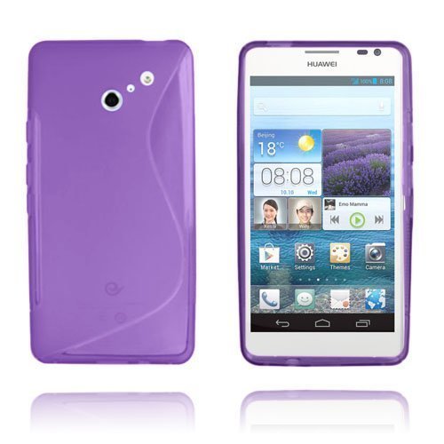 S-Line Violetti Huawei Ascend D2 Suojakuori