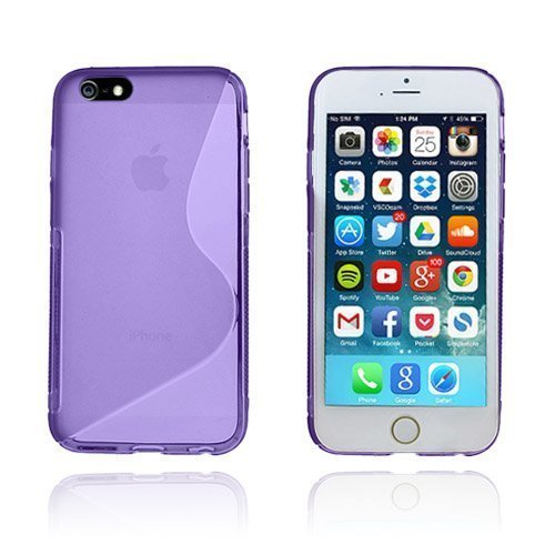 S-Line Violetti Iphone 6 Tuuman Suojakuori