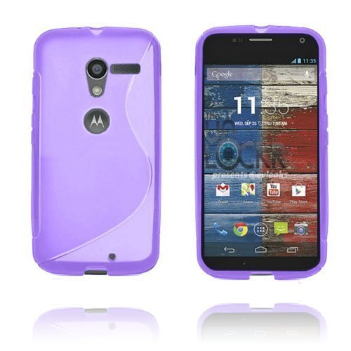 S-Line Violetti Motorola Moto X Suojakuori