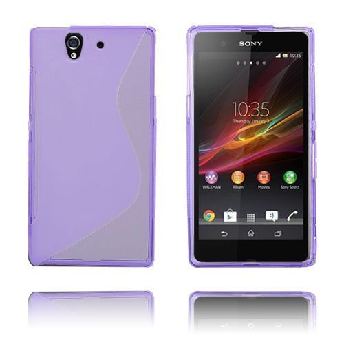 S-Line Violetti Sony Xperia Z Suojakuori