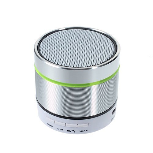 S07d Bluetooth Mini Kaiutin Mikrofonilla Hopea