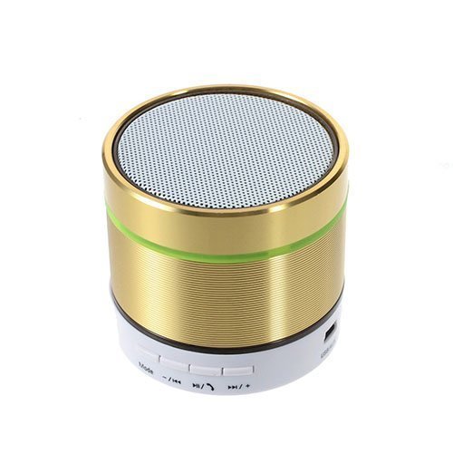 S07d Bluetooth Mini Kaiutin Mikrofonilla Kulta