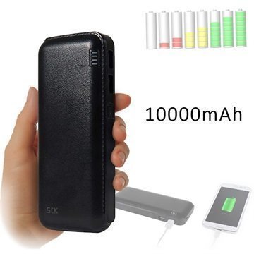 STK Mammoth 10000mAh Varavirtalähde Musta