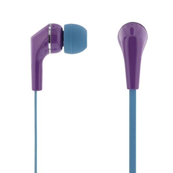 STREETZ in-ear kuulokkeet mikrofoni vastausnappi 1 2m kaap lilasi