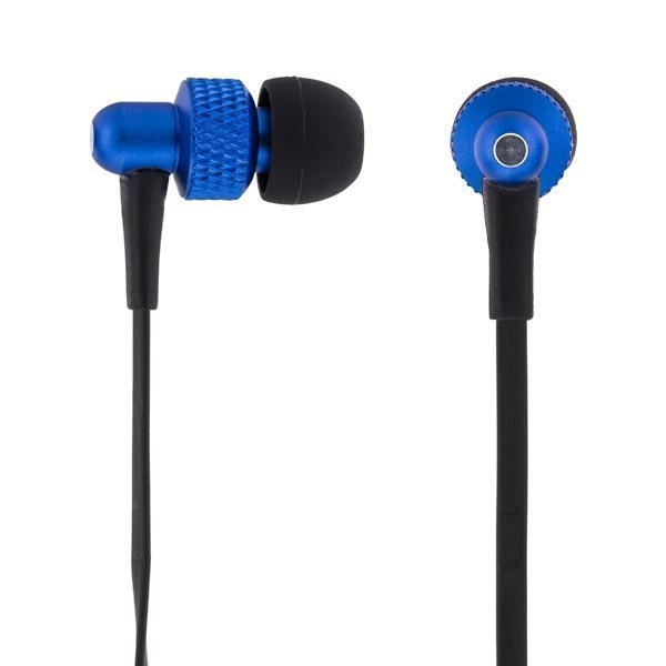 STREETZ in-ear kuulokkeet mikrofoni vastausnappi 1 2m kaap sininen