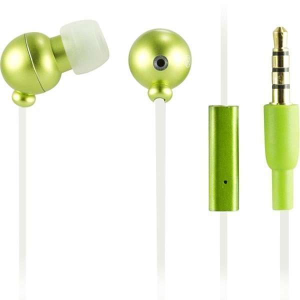 STREETZ in-ear nappikuulokkeet vihreä