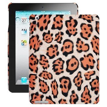 Safari Fashion Oranssi Leopardi Ipad 2 Suojakuori