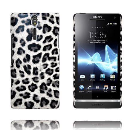 Safari Fashion Ver. Ii Valkoinen Leopardi Sony Xperia S Suojakuori