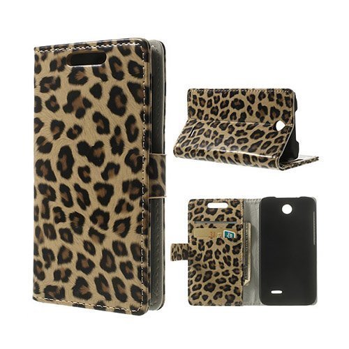 Safari Leopard Htc Desire 310 Nahkakotelo