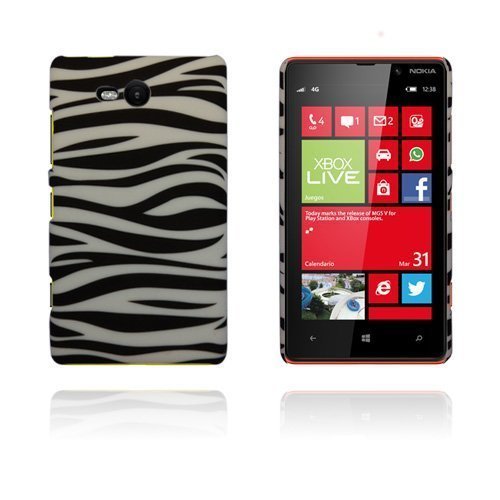 Safari Zebra Horizontal Nokia Lumia 820 Suojakuori