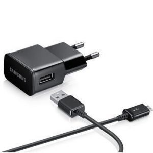 Samsung 230V Flat 2A travelcharger Black