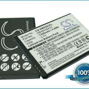 Samsung Ace Cooper Galaxy Ace Galaxy Gio Galaxy Pro GT-B7510 GT-S5660 GT-S5830 GT-S5830T GT-S5830T Galaxy S Mini SCH-i579 yhteensopiva akku 1350 mAh