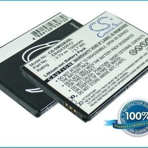 Samsung Cooper Fit Galaxy Ace Galaxy Gio Galaxy Pro Galaxy S Mini GT-B7510 GT-S5660 GT-S5830 GT-S5830T S5670 SCH-i579 yhteensopiva akku 1000 mAh