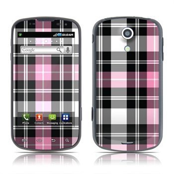 Samsung Epic 4G Pink Plaid Skin