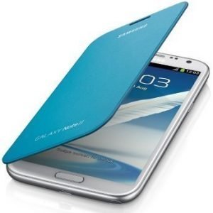 Samsung Flip Cover for Galaxy Note II Blue