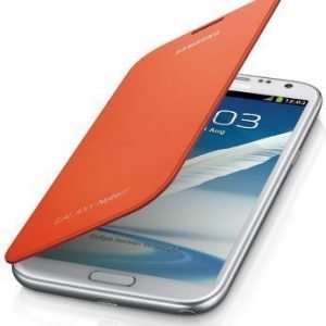 Samsung Flip Cover for Galaxy Note II Orange