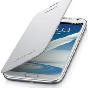 Samsung Flip Cover for Galaxy Note II White