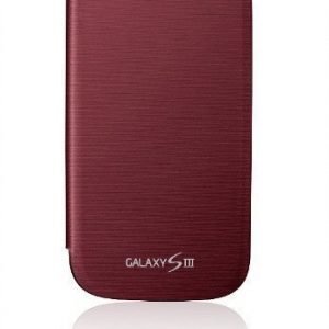 Samsung Flip Cover for Galaxy S III Garnet Red