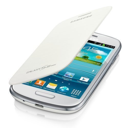 Samsung Flip Cover for Galaxy S III Mini White