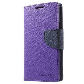 Samsung Galaxy A3 (2016) Mercury Goospery Fancy Diary Lompakkokotelo Violetti