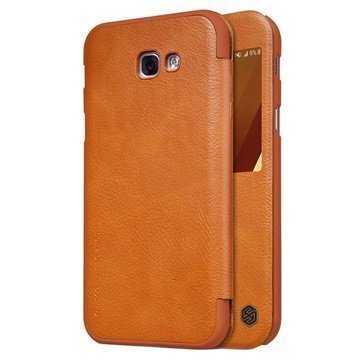 Samsung Galaxy A3 (2017) Nillkin Qin View Flip Case Brown