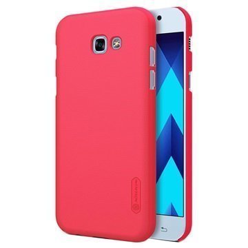 Samsung Galaxy A3 (2017) Nillkin Super Frosted Shield Kotelo Red