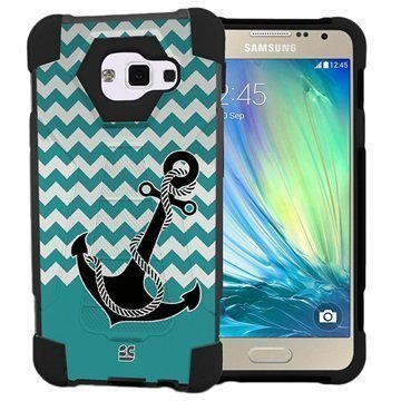 Samsung Galaxy A3 Beyond Cell Hyber V2 Shell Kotelo Ankkuri / Chevron