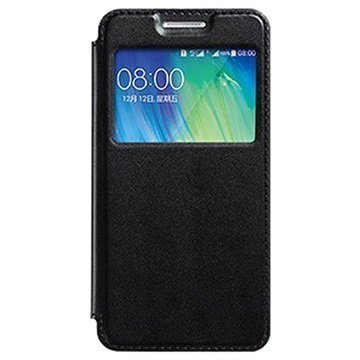 Samsung Galaxy A3 Kalaideng Sun Series View Läppäkotelo Musta
