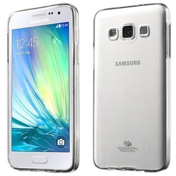 Samsung Galaxy A3 Mercury Goospery TPU Kotelo Läpinäkyvä