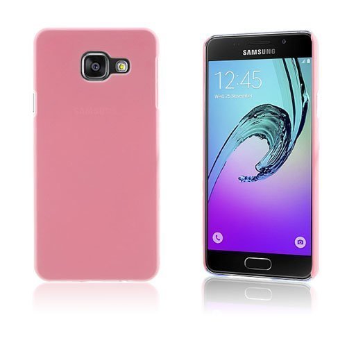 Samsung Galaxy A3 Sm-A310f 2016 Kumi Päällystetty Kova Kuori Pinkki
