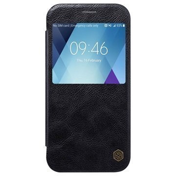 Samsung Galaxy A5 (2017) Nillkin Qin View Flip Case Black