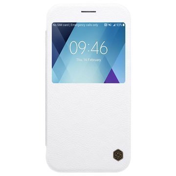 Samsung Galaxy A5 (2017) Nillkin Qin View Flip Case White