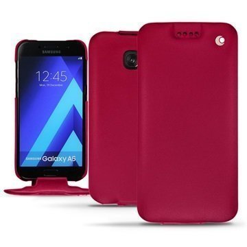 Samsung Galaxy A5 (2017) Noreve Tradition Flip Case Punainen