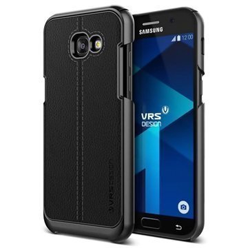 Samsung Galaxy A5 (2017) VRS Design Simpli Mod Leather Case Black