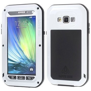 Samsung Galaxy A5 Galaxy A5 Duos Love Mei Powerful Hybrid Suojakuori Valkoinen