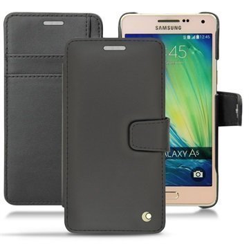 Samsung Galaxy A5 Galaxy A5 Duos Noreve Tradition B Lompakkomallinen Nahkakotelo PerpÃ©tuelle Musta