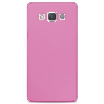 Samsung Galaxy A5 Galaxy A5 Duos Puro 0.3 Ultra Slim Silikonikotelo Vaaleanpunainen