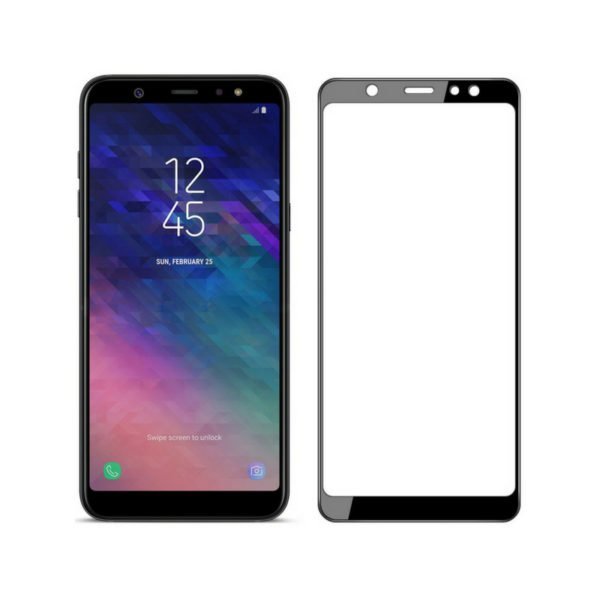 Samsung Galaxy A6+ 2018 Panssarilasi 2.5d Full Cover
