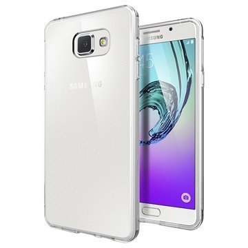 Samsung Galaxy A7 (2016) Spigen Liquid Crystal TPU Suojakuori Kirkas